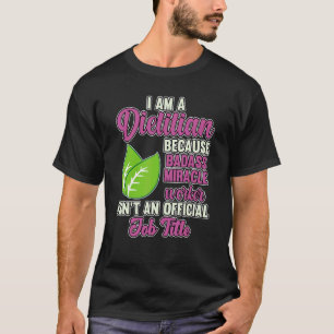 Diëtist Miracle Worker Voedingsdeskundige Dieet Gr T-shirt