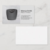 Diëtist | Persoonlijke Trainer | Voedingsdeskundig Visitekaartje (Voorkant / Achterkant)