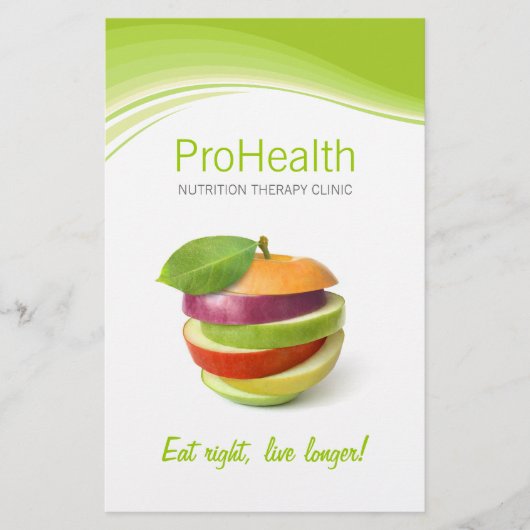 Diëtist / Voedingsdeskundige / Personal Trainer Flyer (Voorkant)