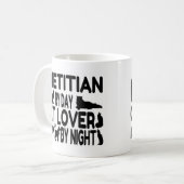 Diëtiste Cat Lover Koffiemok (Voorkant links)