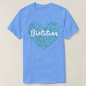 Diëtistenliefde T-shirt (Design voorkant)