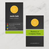 Dietitiaan / Nutritionist Diet Creative Innovative Visitekaartje (Voorkant / Achterkant)