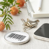 Dietitiaanbalie-code Sleutelhanger (Zijkant)