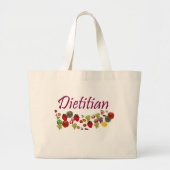 Dietitian Bag Grote Tote Bag (Voorkant)