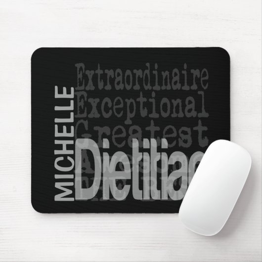 Dietitian Extraordinaire CUSTOM Muismat (Met muis)