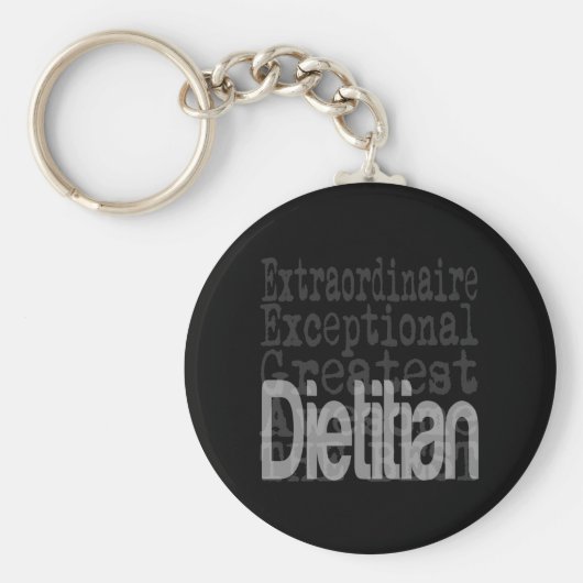 Dietitian Extraordinaire Sleutelhanger (Voorkant)