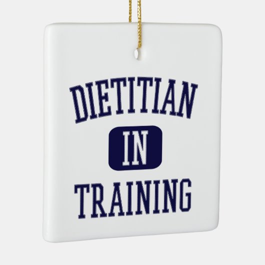 Dietitian in opleiding | Toekomstige diëtitische G Keramisch Ornament (Rechts)