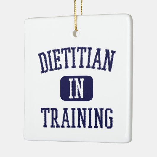 Dietitian in opleiding | Toekomstige diëtitische G Keramisch Ornament (Links)