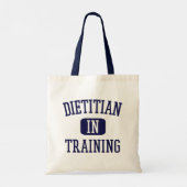 Dietitian in opleiding | Toekomstige diëtitische G Tote Bag (Achterkant)