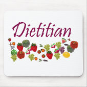Dietitian Mousepad Muismat (Voorkant)