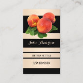 Dietitian Nutritionist Appointment Visitekaartje Afsprakenkaartje (Voorkant)