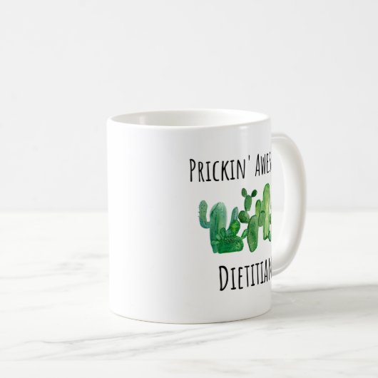 Dietitian Nutritionist Gift Idea Koffiemok (Voorkant rechts)