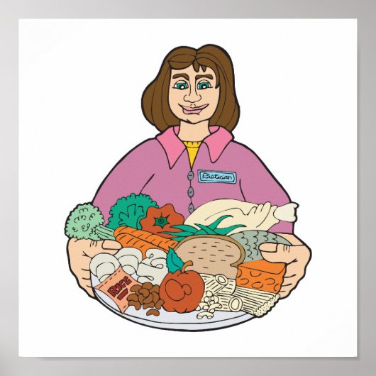 Dietitian Poster (Voorkant)