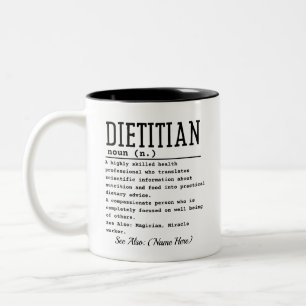 Dietitian Tweekleurige Koffiemok