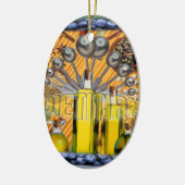 DIETITISCHE LOGO VOOR VOEDSELKLLAGE KERAMISCH ORNAMENT (Links)