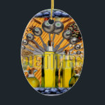 DIETITISCHE LOGO VOOR VOEDSELKLLAGE KERAMISCH ORNAMENT<br><div class="desc">DIETISCHE VOEDSELKOLLAGE - PASTA ACHTERGROND,  BLUEBERRY LIJST,  GEHOLESOOM,  SPOON METEN EN GOEDE GROOTHERISCHE VEGGIEËN EN GRAINEN DIE GEDURENDE DE HELE KEER WORDEN GESCATTEREERD - EEN GROOT VERSCHIJNSEL VOOR DIETIGERS.</div>