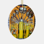 DIETITISCHE LOGO VOOR VOEDSELKLLAGE KERAMISCH ORNAMENT (Rechts)