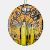 DIETITISCHE LOGO VOOR VOEDSELKLLAGE KERAMISCH ORNAMENT (Links)