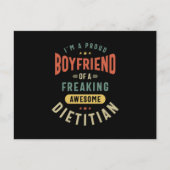 Dietititian Job Title Cadeft Briefkaart (Voorkant)