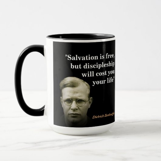 Dietrich Bonhoeffer over het heil Mok (Links)