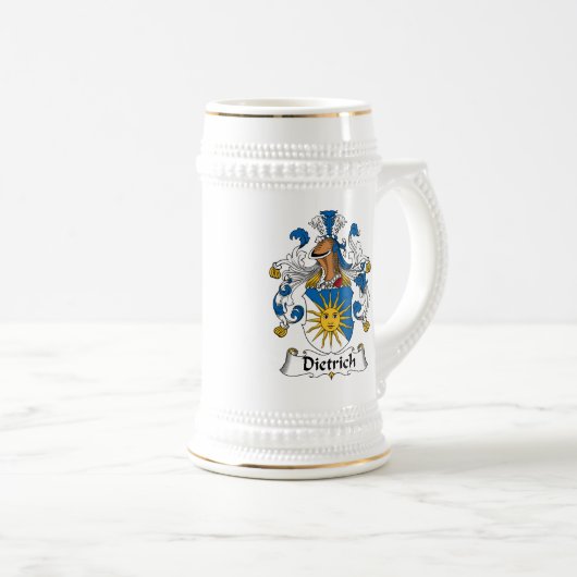 Dietrich Family Crest Bierpul (Voorkant rechts)