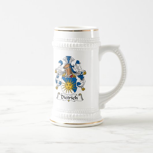 Dietrich Family Crest Bierpul (Rechts)