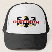 Dietrich Surname Trucker Pet (Voorkant)