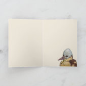 Dietrich the baby duck card kaart (Binnen)