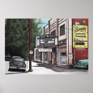 dietrich theater per dlee poster