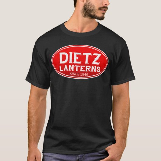 Dietz Lantaarns sinds 1840 T-shirt (Voorkant)