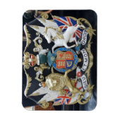 Dieu Et.Mon Droit 3"x4" Magnet Magneet (Verticaal)