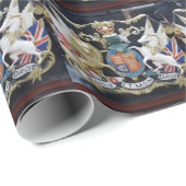 Dieu Et.Mon droit Wrapping Paper Cadeaupapier (Rol Hoek)