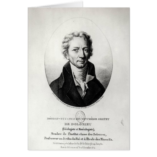 Dieudonne Dolomieu (Voorkant)