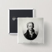 Dieudonne Dolomieu Vierkante Button 5,1 Cm (Voorkant /achterkant)