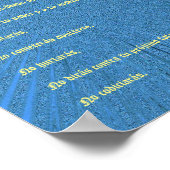 Diez Mandamientos - Aerosol Azul Poster 2 (Hoek)