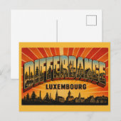 Differdange Luxemburg Hoogovens Briefkaart (Voorkant / Achterkant)