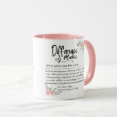 Difference Maker Definition Appreciation for her Mok (Voorkant rechts)