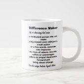 Difference Maker Definition Inspirerend Grote Koffiekop (Rechts)