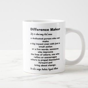 Difference Maker Definition Inspirerend Grote Koffiekop