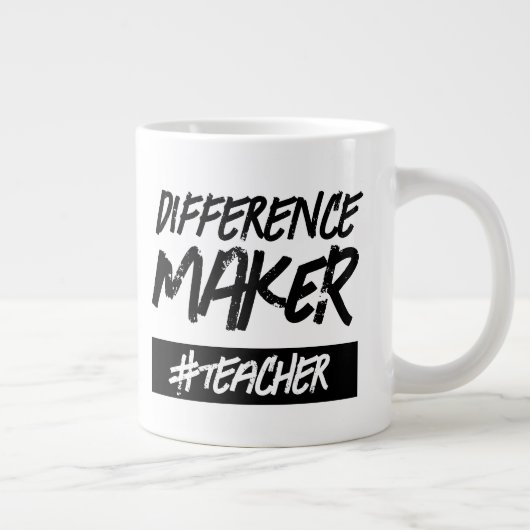 Difference Maker Hashtag Functietitel Grote Koffiekop (Rechts)