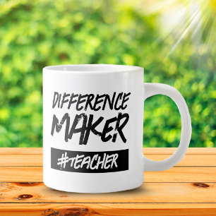 Difference Maker Hashtag Functietitel Grote Koffiekop