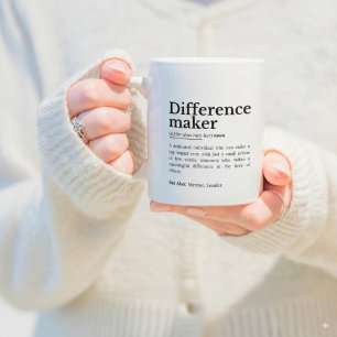 Difference Maker – Inspirerend offerte Grote Koffiekop