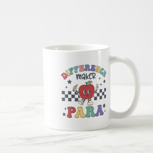 Difference Maker Para Teacher Paraprofessional Par Koffiemok (Rechts)