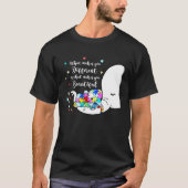 Different Beautiful Autism Awareness Puzzle Piece  T-shirt (Voorkant)
