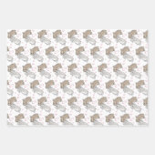 Different bunny  inpakpapier vel (Voorkant)