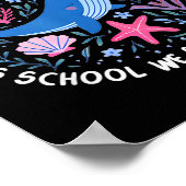 Different But In This School Swim Together Poster (Hoek)