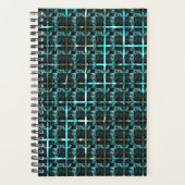 Different chess, squares or cyan image under grid? planner (Voorkant)