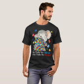 Different Elephant Mom Autism Awareness Month Kids T-shirt (Voorkant volledig)