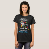 Different Is What Make You Beautiful Proud Autism  T-shirt (Voorkant volledig)