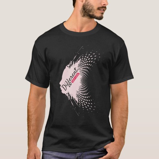 Different Not Less Autism Awareness T-shirt (Voorkant)